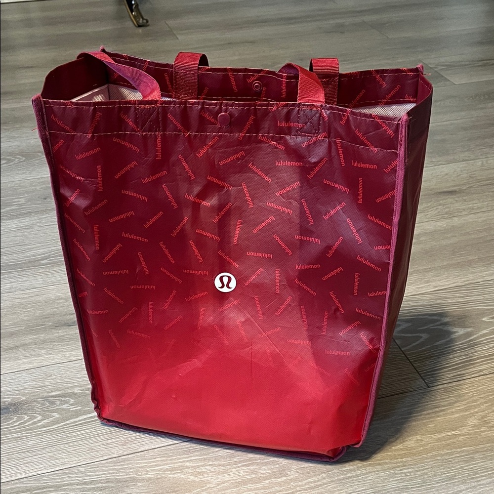 lululemon athletica Red Tote Bag